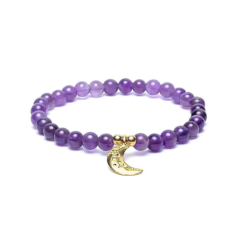 Amethyst mit Sternenanhänger