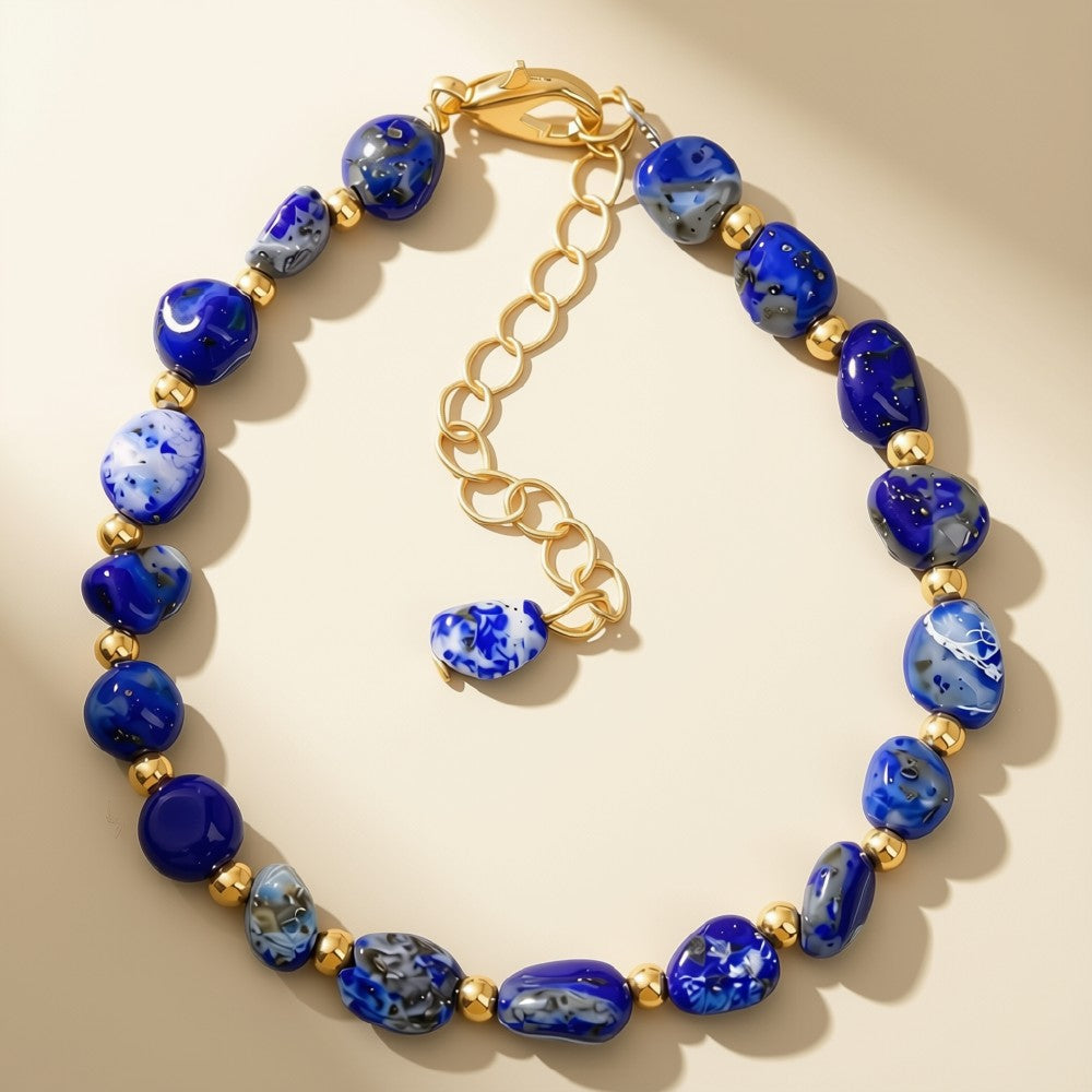 Edles Armband - Blauer Lapis