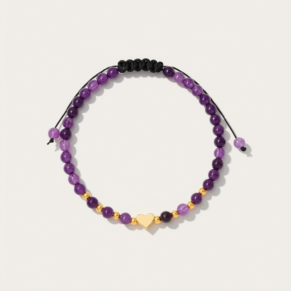 Zartes Armband - Amethyst