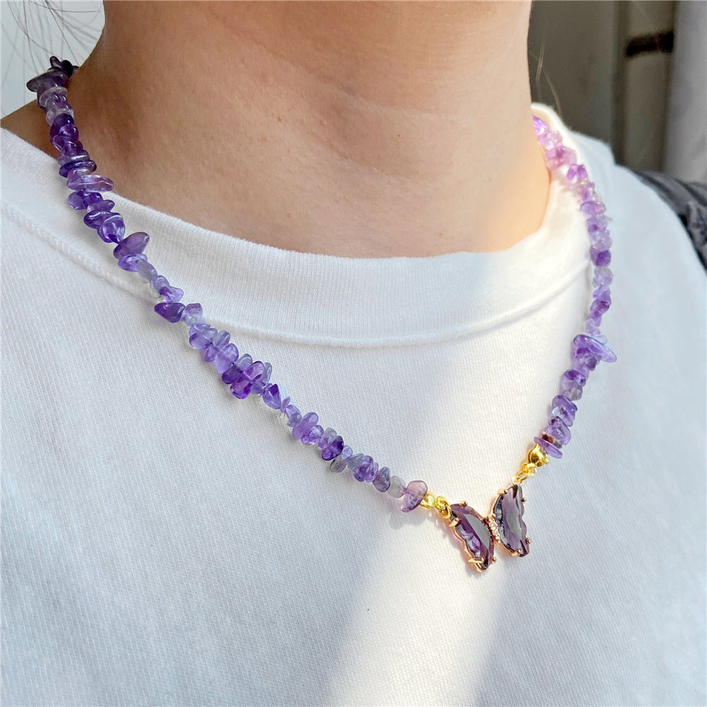Amethyst - Ruhe und Klarheit - Sonnenkraft Edelsteine